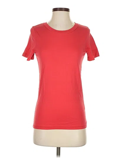 Pre-owned Cos Short Sleeve T-shirt In Red