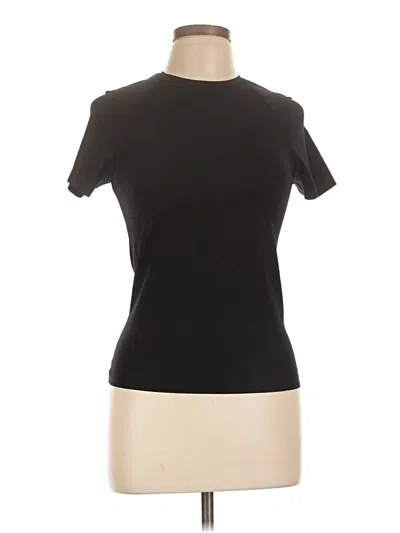 Pre-owned Cos Short Sleeve Turtleneck In Black