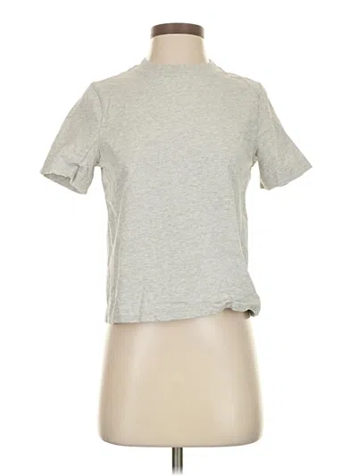 Pre-owned Cos Short Sleeve Turtleneck In Gray
