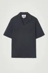 Cos Short-sleeved Utility Shirt In Blue