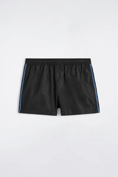 Cos Shorts Da Mare Con Dettaglio A Righe In Black