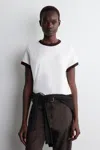 Cos Shrunken Ringer T-shirt