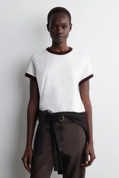 Cos Shrunken Ringer T-shirt