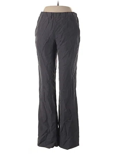 Pre-owned Cos Silk Pants In Gray