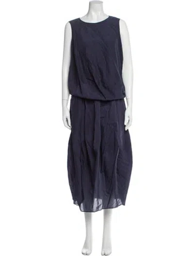 Pre-owned Cos Skirt Set In Blue