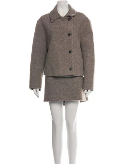 Pre-owned Cos Skirt Set In Neutrals