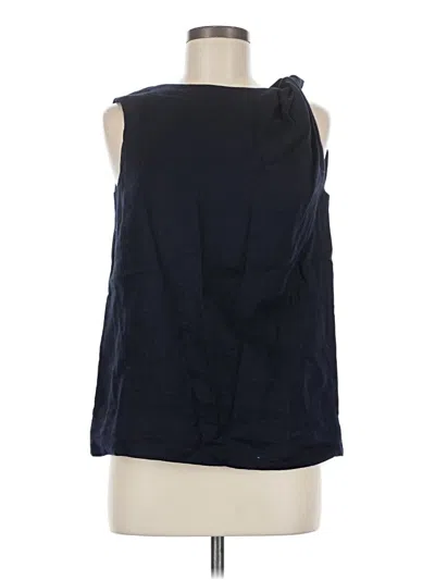 Cos Sleeveless Blouse In Blue