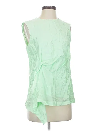 Pre-owned Cos Sleeveless Blouse In Green