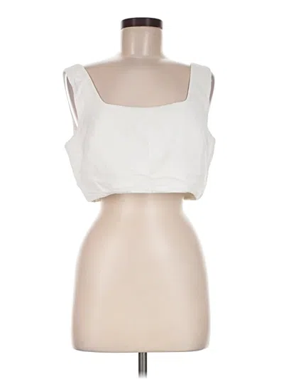 Pre-owned Cos Sleeveless Blouse In Ivory