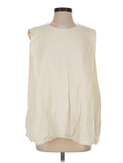 Pre-owned Cos Sleeveless Blouse In Ivory