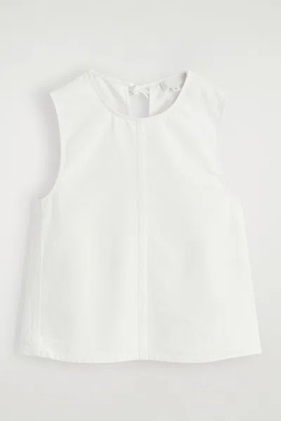 Cos Sleeveless Denim Top