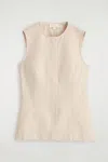 Cos Sleeveless Denim Top