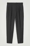 Cos Slim Cigarette Pants In Black