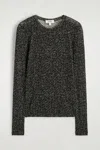 Cos Slim Merino Wool Sweater In Multi