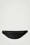 Cos Slouchy Crossbody Bag - Nylon In Black