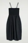 Cos Smocked Midi Dress
