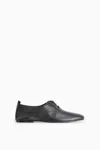 Cos Soft Leather Brogues In Black
