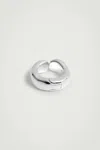 Cos Sterling Silver Ear Cuff In Silver