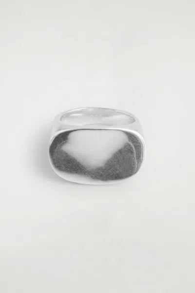 Cos Sterling Silver Signet Ring