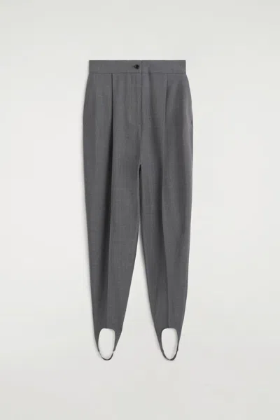 Cos Pantalon À Étriers In Gris