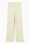 COS STRAIGHT-LEG KNITTED TROUSERS