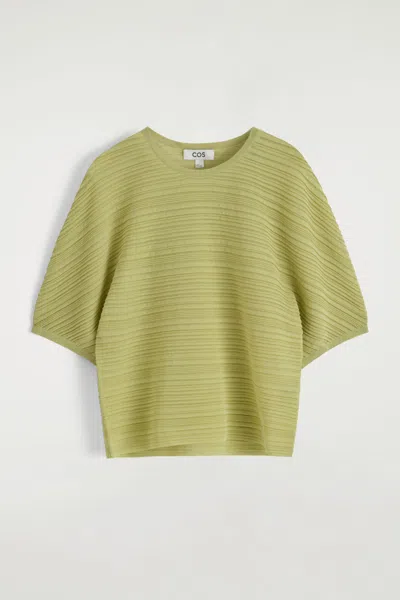Cos Striped Knitted T-shirt