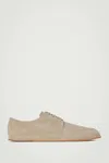 Cos Suede Derby Shoes In Brown