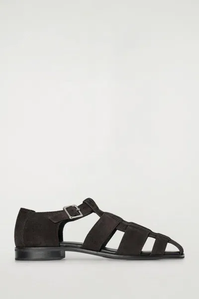 Cos Suede Fisherman Sandals