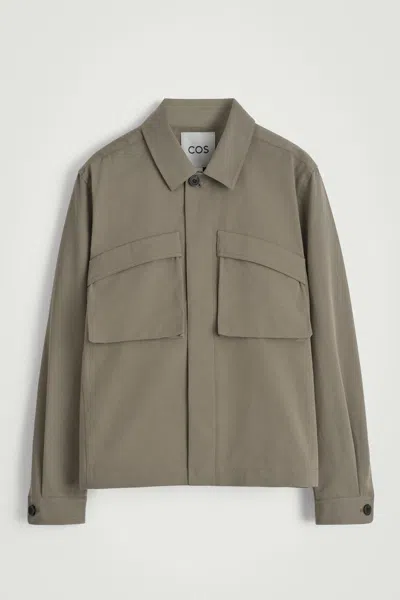 Cos Surchemise Workwear En Sergé De Coton