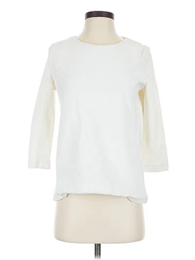 Pre-owned Cos Sweatshirt In White