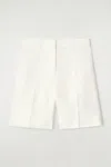 Cos Tailored Elasticated Linen Shorts