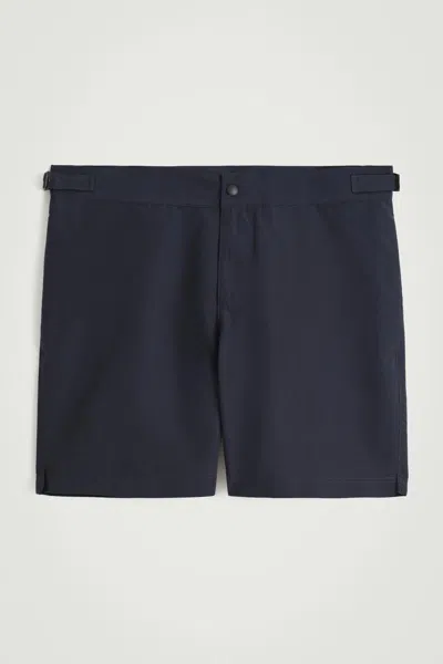 Cos Short De Bain Ajusté In Blue