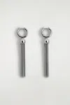 Cos Tasselled Earrings In Silver