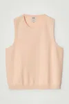 Cos Textured Knitted Cotton Tank Top