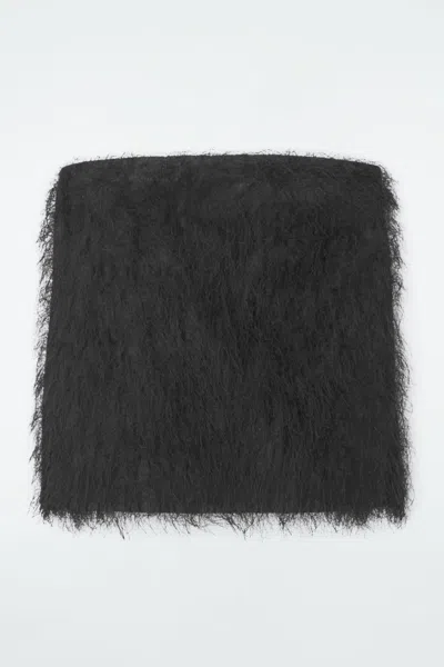 Cos The Feathered Bandeau In Black
