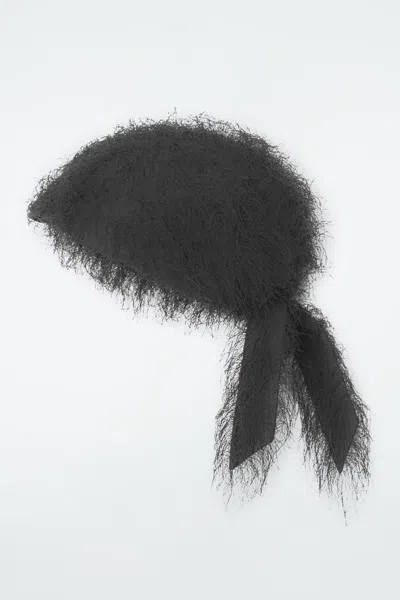 Cos The Feathered Hood In Black