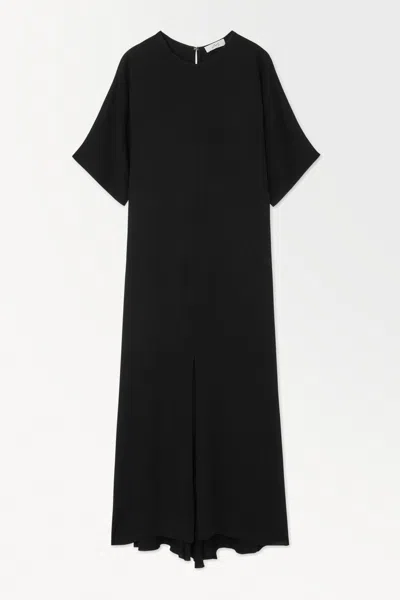 Cos The Fluid T-shirt Dress In Black