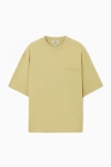 Cos The Heavy Duty T-shirt In Yellow