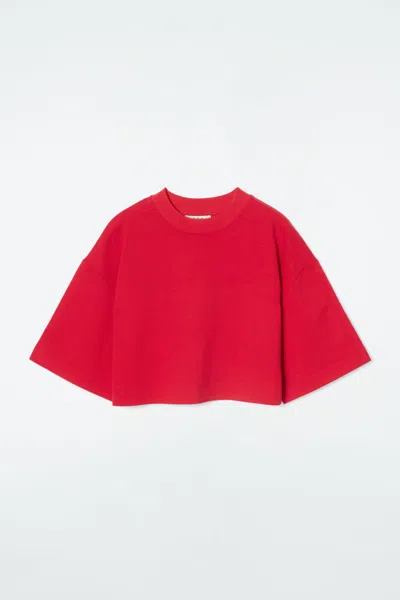Cos The High Line T-shirt In Red