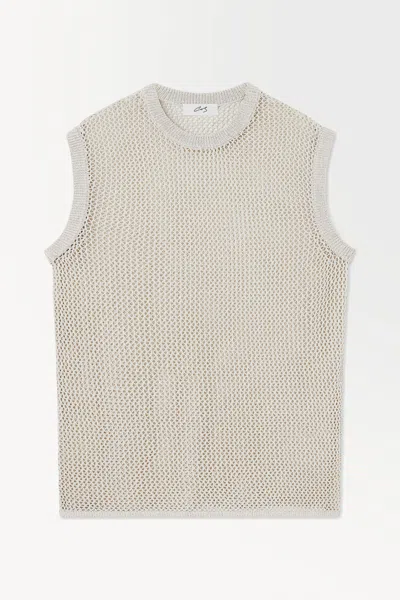 Cos The Oversized Fishnet Tank In Neutral