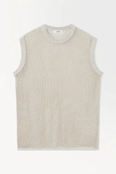 Cos The Oversized Fishnet Tank In Beige