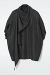 Cos The Silk Scarf Blouse In Black