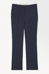 COS THE WOOL TWILL CIGARETTE TROUSERS