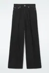 Cos Tide Jeans - Wide In Black