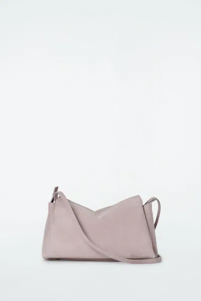 Cos Tome Mini Crossbody - Suede In Blue