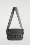 Cos Transit Crossbody Bag - Nylon In Gray
