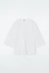 Cos Trapeze T-shirt In White