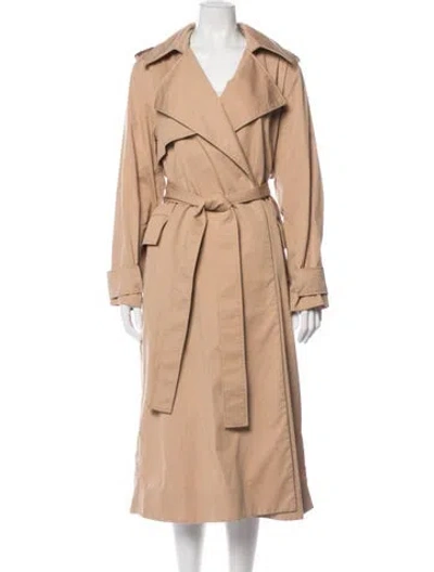 Pre-owned Cos Trench Coat In Brown
