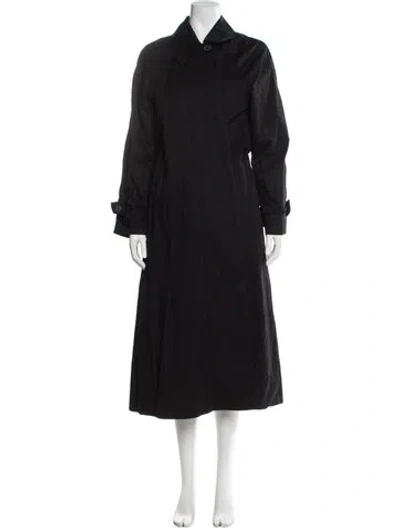 Pre-owned Cos Trench Coat In Gray