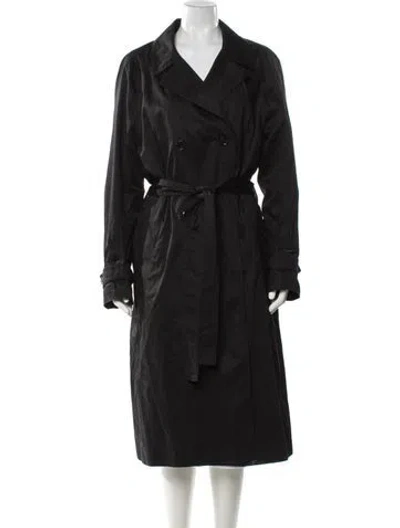 Pre-owned Cos Trench Coat In Gray
